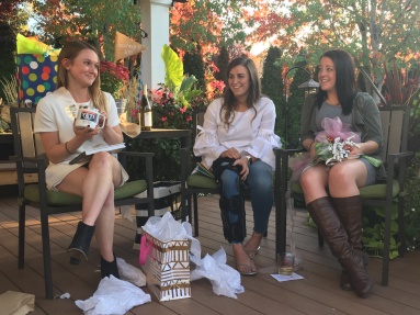 My first bridal shower! I was pretty pumped about the Yeti.